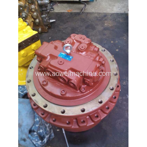 Excavator hydraulic travel motor final drive